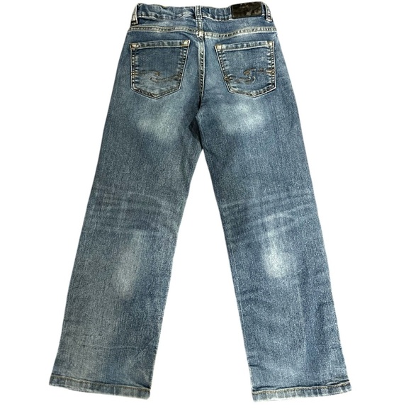 Youth Silver Triple 5 Jeans Size 7 - Picture 2 of 11